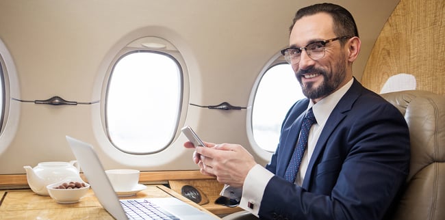 Private Jet Benefits for CEO-business